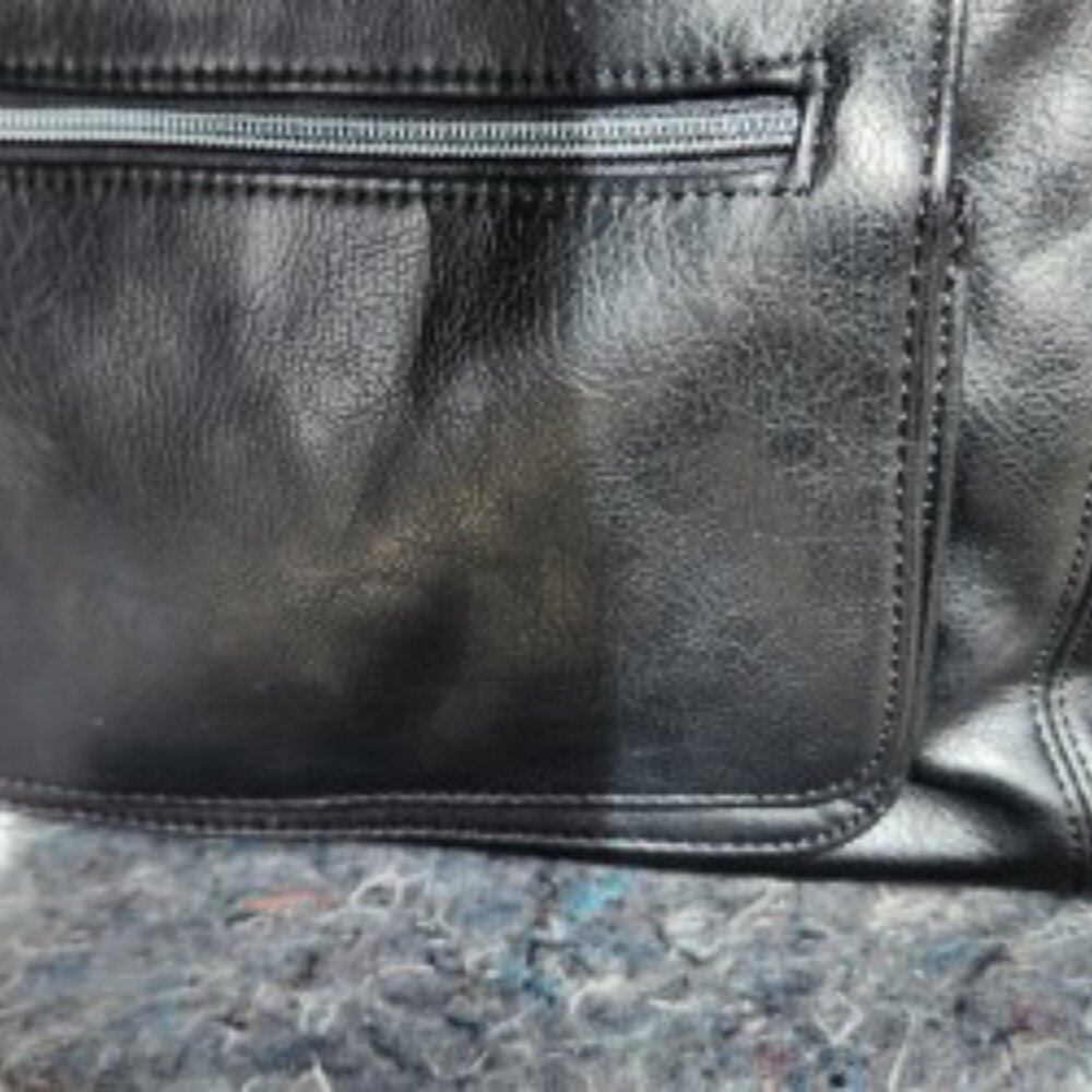 Timi & Leslie Large Black Diaper Bag with accessories